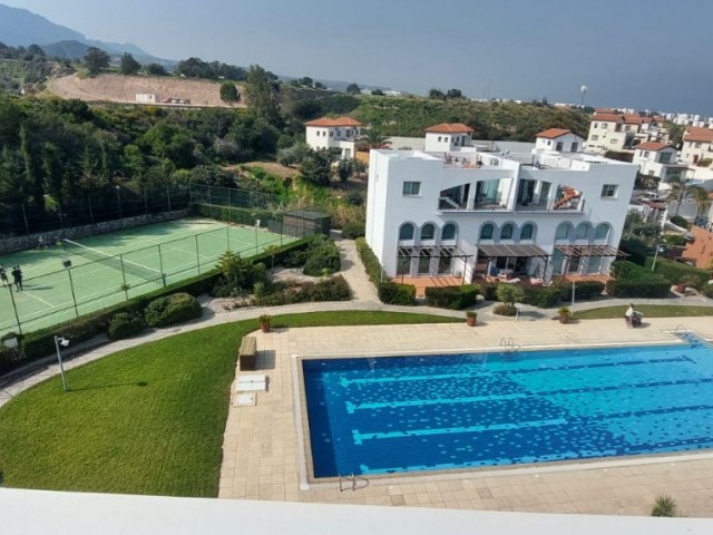 2 BEDROOM PENTHOUSE APARTMENT FOR SALE IN KYRENIA BAHCELI !! WITH POOL AND TENNIS COURT ON SITE !!