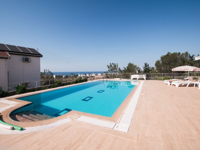 FULLY EQUIPPED 4 BEDROOM VILLA WITH SEA VIEWS IN ESENTEPE KYRENIA !!