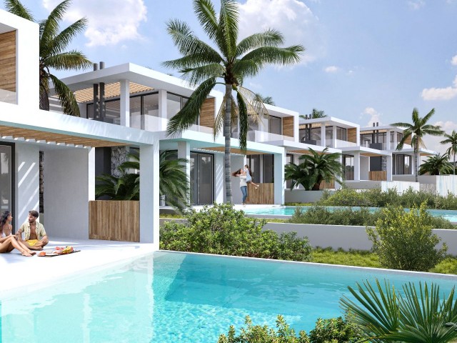 4 BEDROOM VILLA WITH POOL IN AN EXCLUSIVE PROJECT IN BAHCELI KYRENIA WITH 7 YEAR INTEREST FREE PAYMENT PLAN !!
