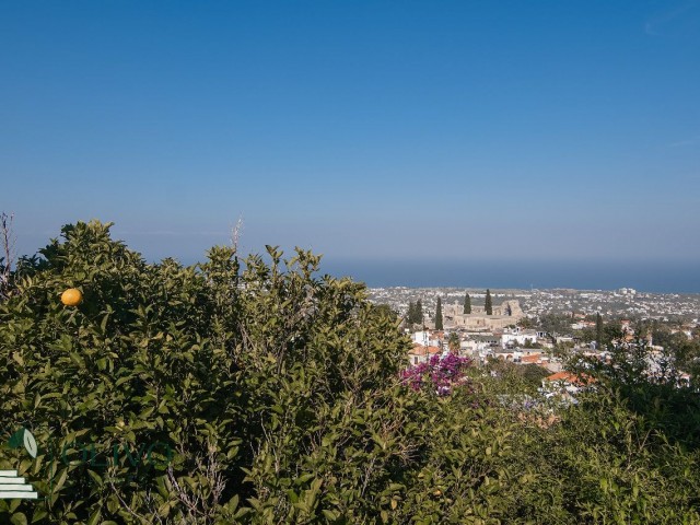 Luxuriöse Doppelvilla mit atemberaubendem Blick in Bellapais