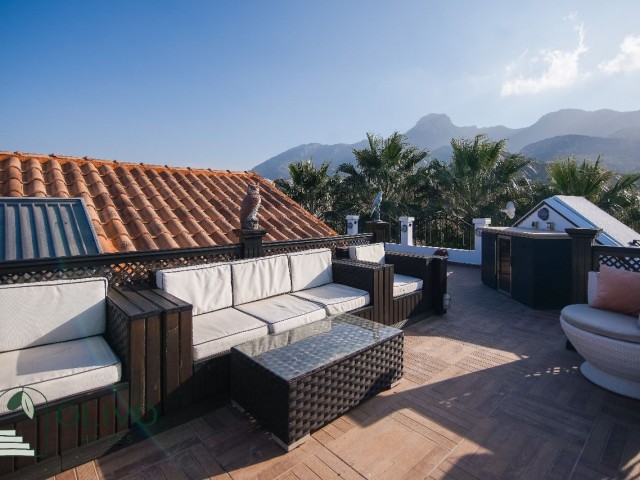 Luxuriöse 3-Schlafzimmer-Villa mit Pool und atemberaubendem Blick in Catalkoy