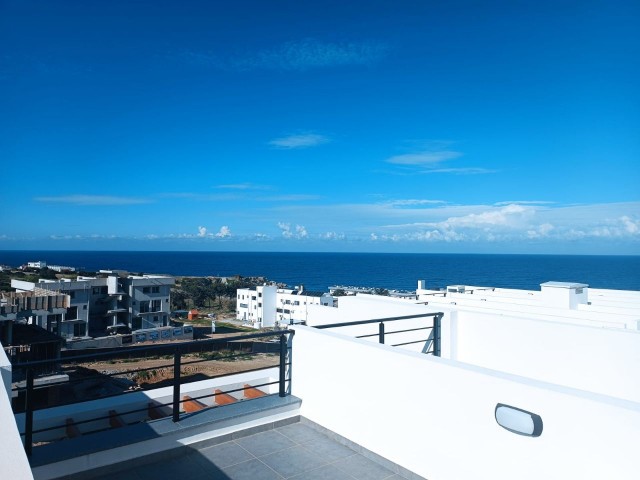 Stilvolles 2-Zimmer-Loft mit Panoramablick und Dachterrasse in Esentepe, Kyrenia