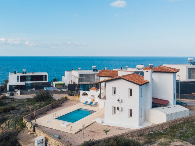 Geräumige Villa mit atemberaubendem Meerblick in der Nähe des Dorfes Esentepe !!