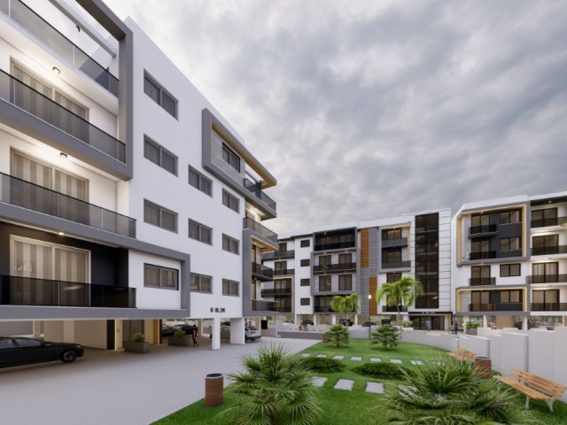 2+1 and 3+1 Apartments for Sale in Kyrenia Center Nusmar Area