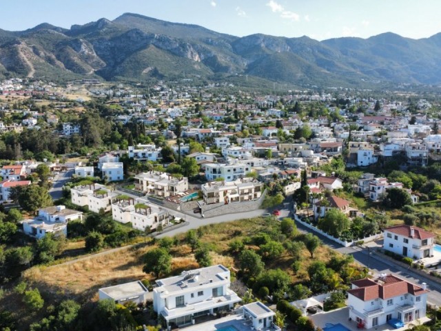 Kyrenia Çatalköy 3+1 Flats with Garden or Terrace No Last Price