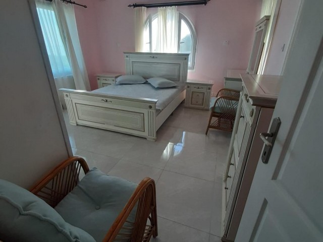 3+1 Villa for Rent in Kyrenia Lapta