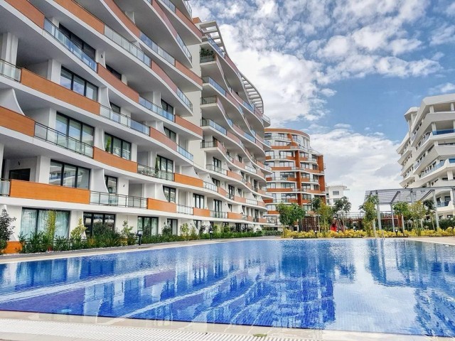 2+1 Flat for Sale in a Luxury Site in Kyrenia Center