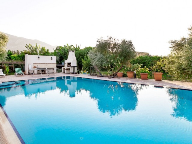 Ultra luxury, furnished and magnificently beautiful VILLA with pool for SALE in Doğanköy, Kyrenia