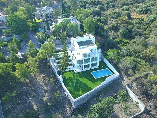 A unique villa for sale under the unique landscape of Kyrenia