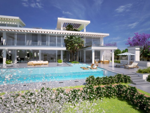 1000m2 Super Luxury Sea View Villa Project on 2682 m2 land