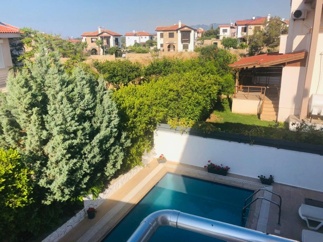 3 Bedroom,Full Furnished Villa with Pool for Rent in Çatalköy, Kyrenia
