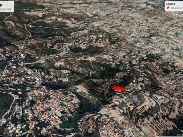 Land for sale in Bellapais