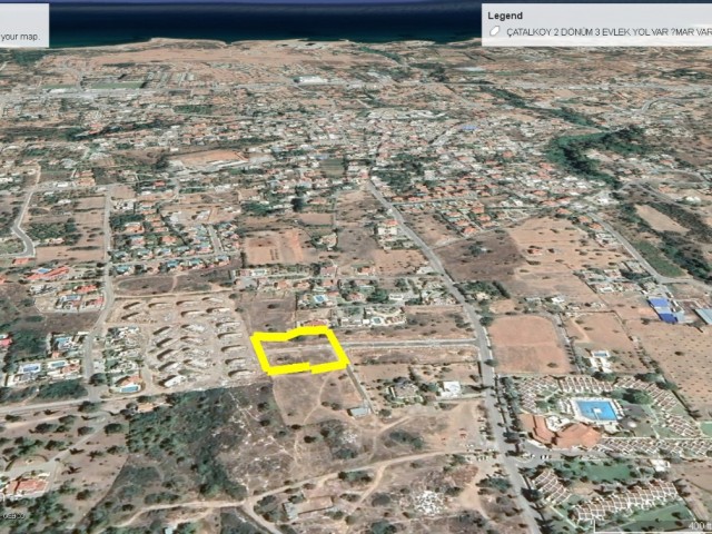 زمین برای فروش در گیرنه چاتکوی 3700 متر مربع