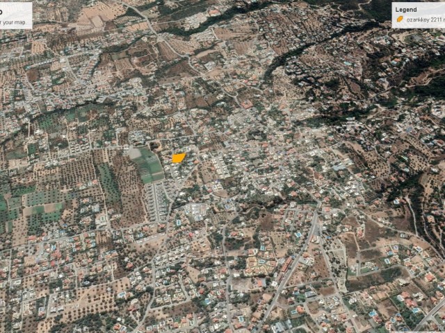 Grundstück zum Verkauf in herrlicher Lage in Kyrenia Ozanköy