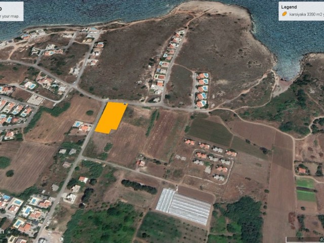 3350 m² großes Grundstück zum Verkauf in der Gegend von Girne Karşıyaka