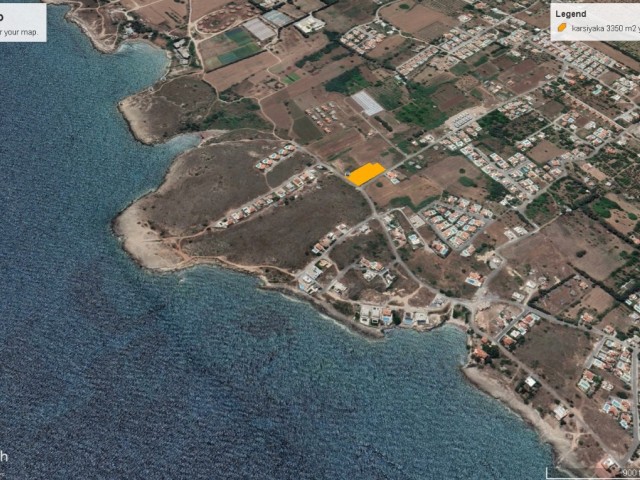 3350m2 land for sale in Girne Karşıyaka area