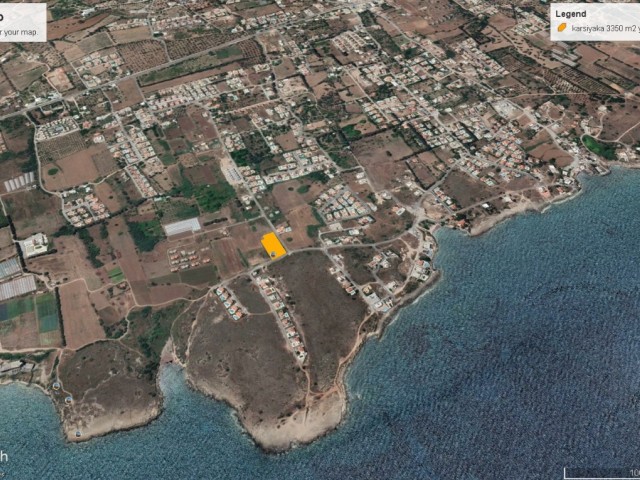 3350m2 land for sale in Girne Karşıyaka area