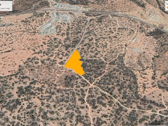 Esentepe zoned 7700m2 land for sale