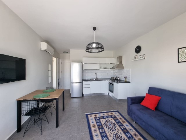 1+1 Wohnung mit Meerblick zum Verkauf in der Region Kyrenia Esentepe