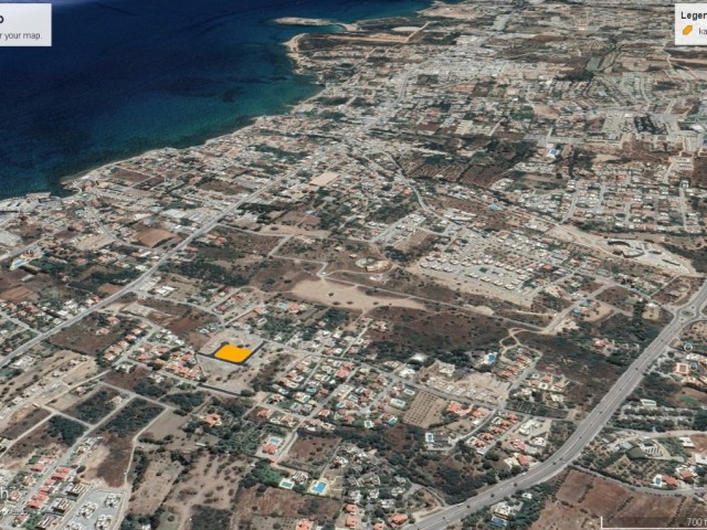 Plot for a single villa in Karaoğlanoğlu area