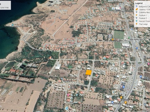 Land for sale in Kyrenia Catalkoy region