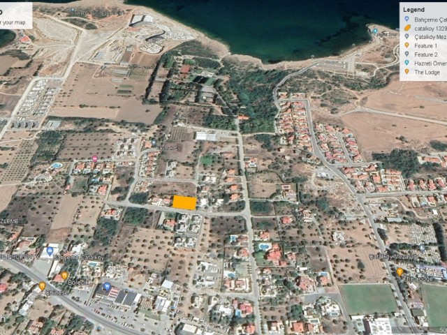 Land for sale in Kyrenia Catalkoy region