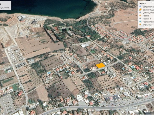 Land for sale in Kyrenia Catalkoy region