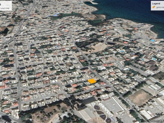 5-storey land for sale with permission in the center of Kyrenia