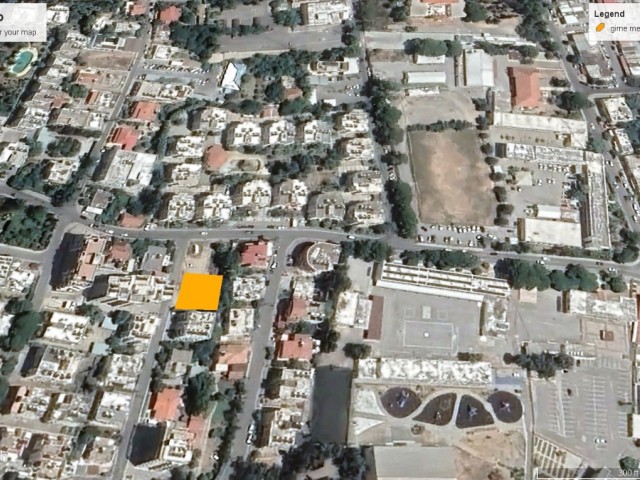 5-storey land for sale with permission in the center of Kyrenia