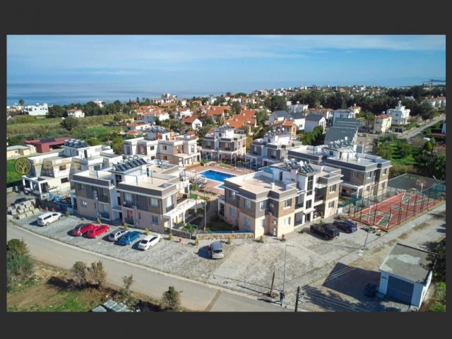 Girne Karşıyaka 1+1 teraslı daire