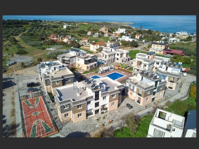 Girne Karşıyaka 1+1 teraslı daire