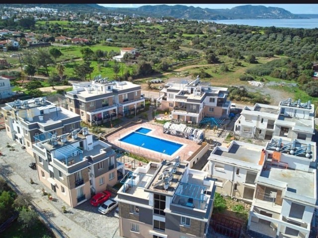 Girne Karşıyaka 1+1 teraslı daire