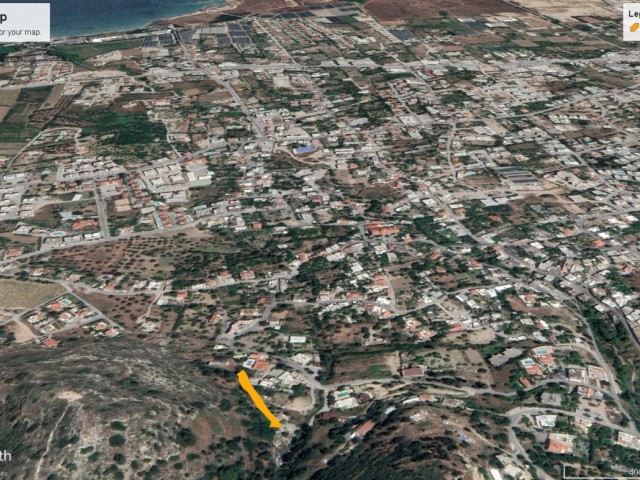 Residential Zoned Plot For Sale in Alsancak, Kyrenia