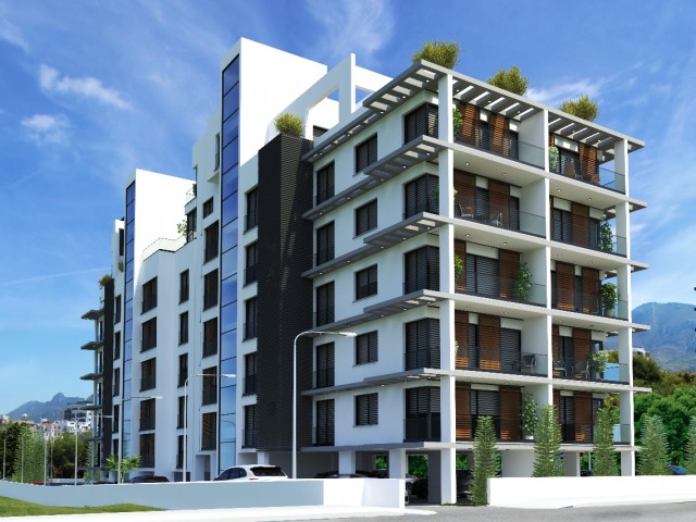Kıbrıs Girne Merkez Modern Mimari Satılık 2+1 Daire