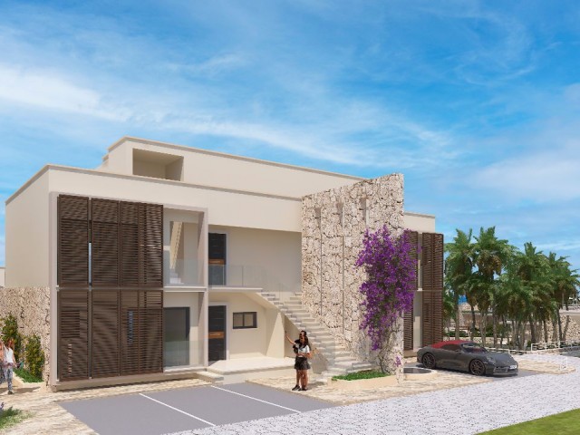 Zypern Famagusta Tatlisu 2+1 Apartments direkt am Meer mit herrlicher Aussicht zu verkaufen