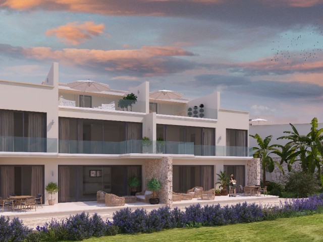 Zypern Famagusta Tatlisu 2+1 Apartments direkt am Meer mit herrlicher Aussicht zu verkaufen