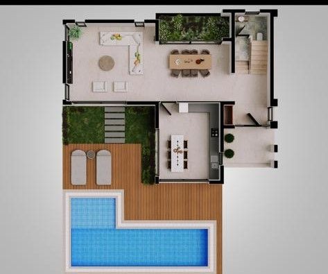 Zypern Kyrenia Edremitte Ultra-Luxus-3+1-Villa zu verkaufen