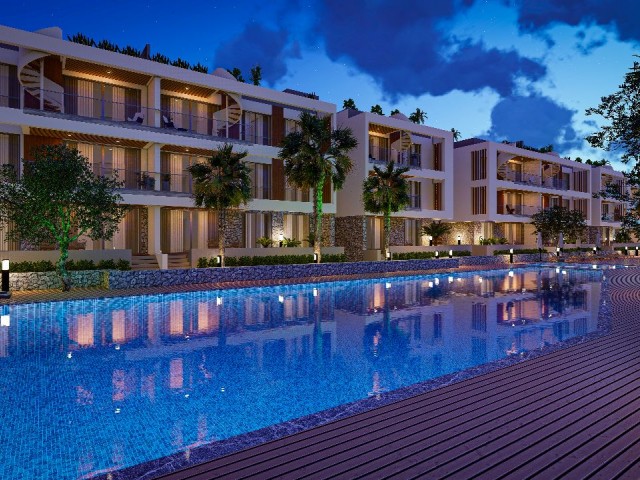Zypern - Kyrenia - Lapta 2+1 Moderne Apartments mit Terrasse