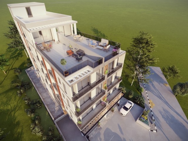 Cyprus Kyrenia Center 2+1 Flats for Sale in a Magnificent Location with Payment Plan
