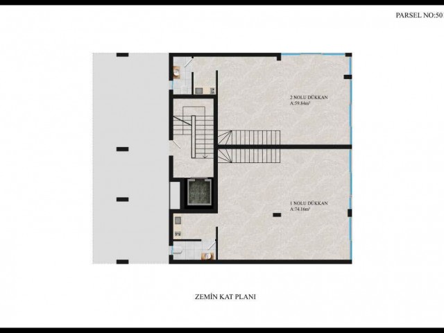 2+1 Modern Designed Commercial Apartments for Sale in Kyrenia Center, Cyprus ** 