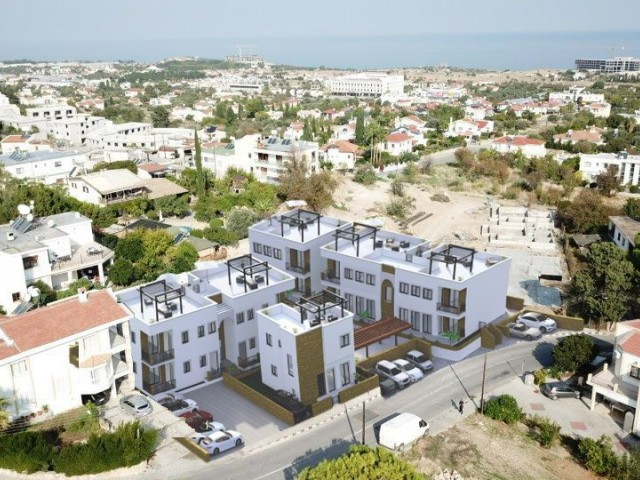 2+1 Villa in einem Komplex mit Pool, Sauna und Fitnessstudio zum Verkauf in Zypern - Kyrenia - Çatalköy