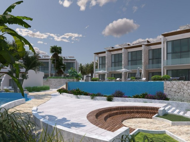 2+1 Loft Penthouse Luxury Apartments for Sale in Cyprus - Kyrenia - Esentepe