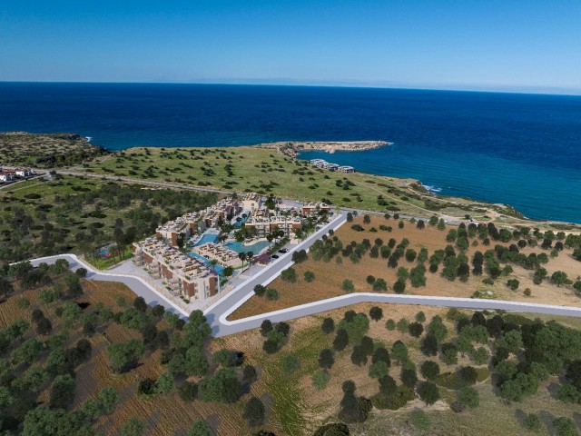 2+1 Loft-Penthouse-Luxuswohnungen zum Verkauf in Zypern – Kyrenia – Esentepe