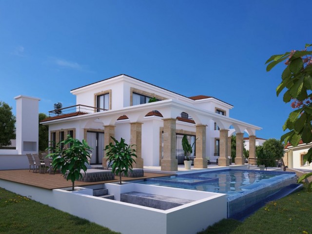 Villa mit Pool zu verkaufen in Esentepe, Kyrenia, Zypern