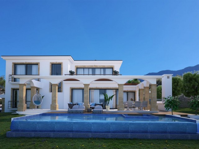 Villa mit Pool zu verkaufen in Esentepe, Kyrenia, Zypern