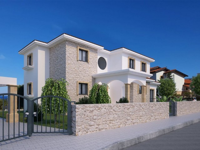 Girne/ Kyrenia, Esentepe 3+1 Villa for Sale