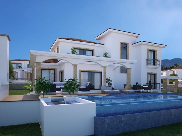 Girne/ Kyrenia, Esentepe 3+1 Villa for Sale