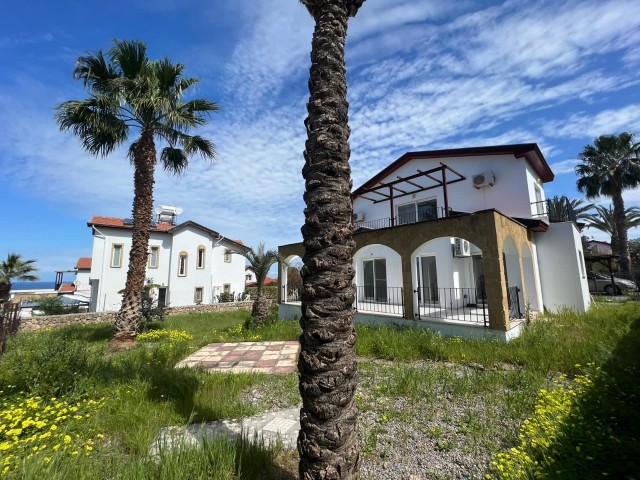 Cyprus Kyrenia Karsiyaka 3+1 Detached Villa for Rent with Full Sea and Mountain View