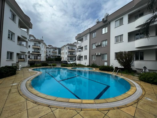 1+1 Flat With Garden And Pool For Rent in Cyprus - Kyrenia - Alsancak