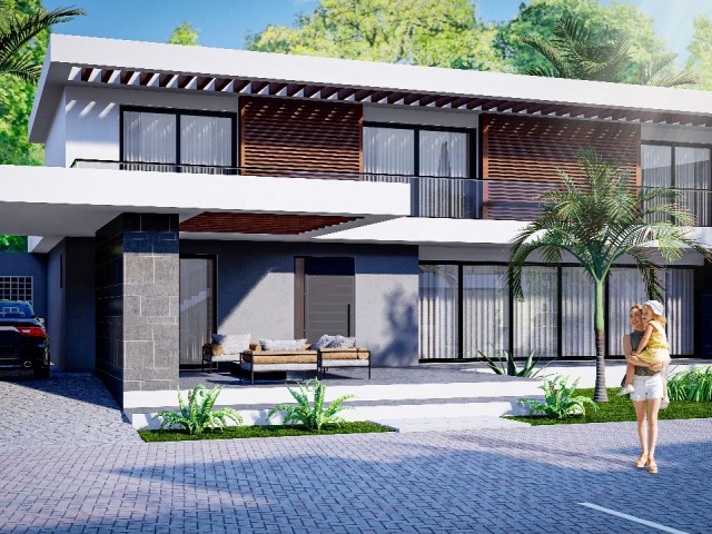 KKTC Cyprus Bosphorus Ultra Luxury 4+1 Detached Villas For Sale